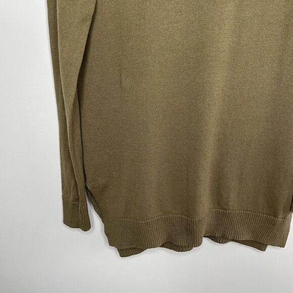 MICHAEL Michael Kors Womens Olive Green Cowl-Neck Pullover Sweater Sz S Tunic - Picture 7 of 8